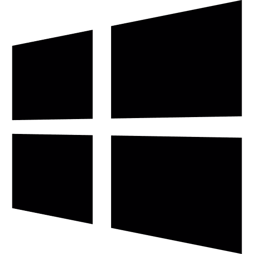Logo Windows 8, 8.1 et 10
