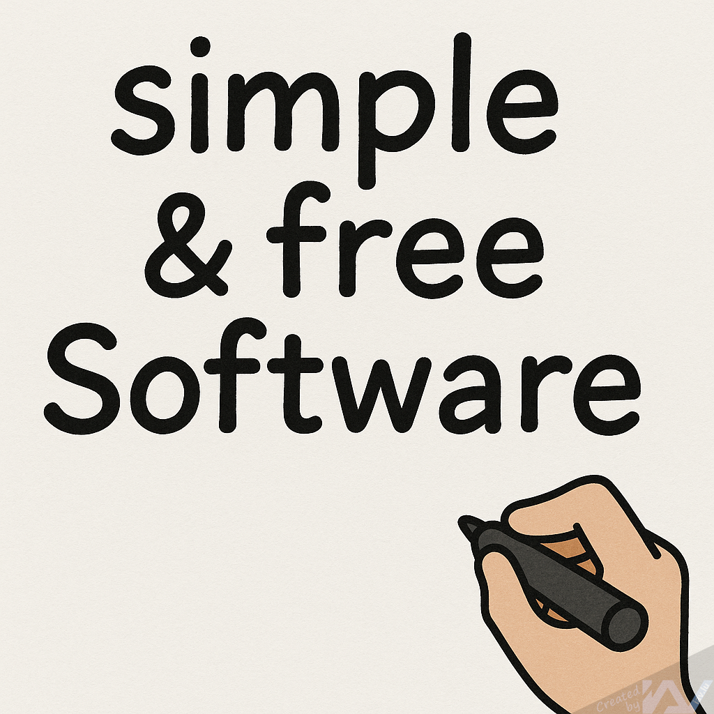 simple & free Software