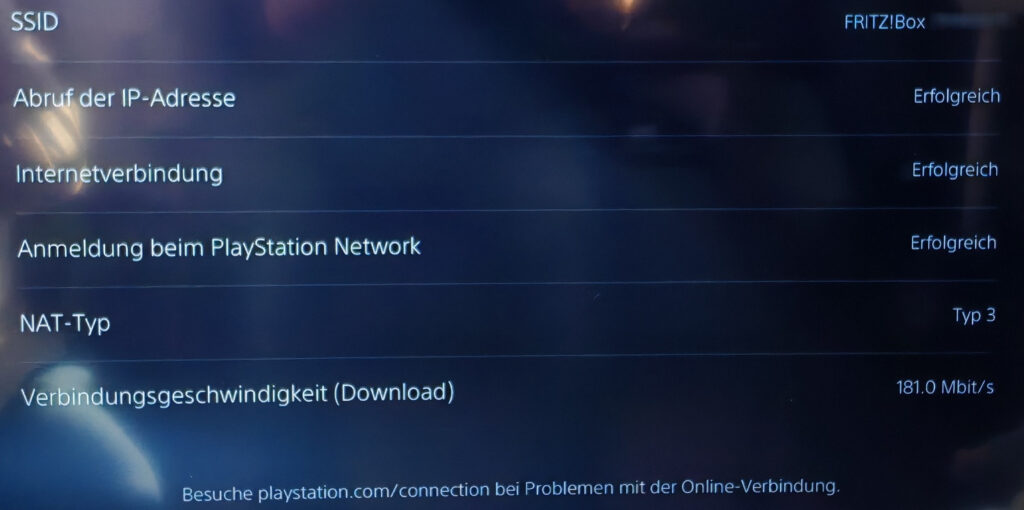 Problème de connexion internet résolut Playstation Portal & Playstation 5 (181,0Mbit/s) & Post Luxembourg avec Pack POP M